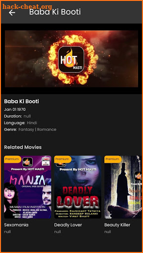 Hot Masti Magic -  Watch Movies, Web series Online screenshot