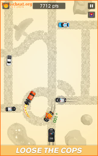 Hot Pursuit Police Car Chase - Driving Games Free screenshot