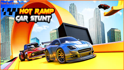 Hot Ramp Car Stunt Game: Race Off Challenge 3D 🚗 screenshot