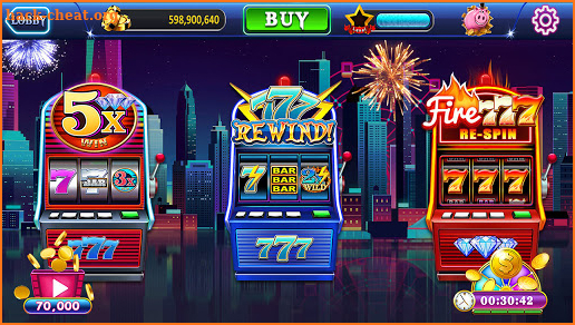Hot Seat Casino - Offline Classic Vegas Slots Game screenshot