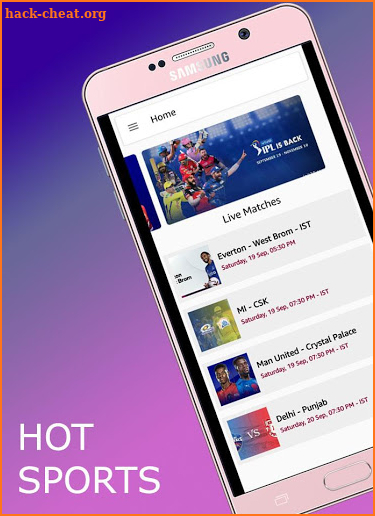 Hot sports | Live Ipl  HD matches screenshot