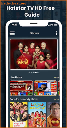 Hot Star Live TV Shows HD - Live Cricket TV Guide screenshot