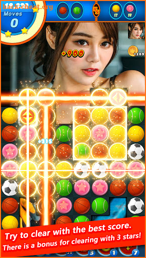 Hot Star Model Puzzle : Match 3 Puzzle Game screenshot