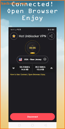 Hot Unblocker VPN - Unlimited screenshot