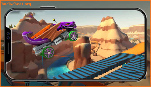 Hot Wheels Cars Race Wallpaper screenshot