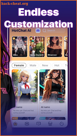 HotChat ：Character AI Chat screenshot