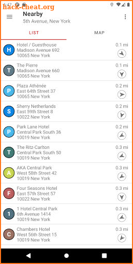 Hotel and Guesthouse Finder screenshot