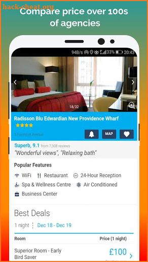 Hotel Booking - Cheap Hotels screenshot
