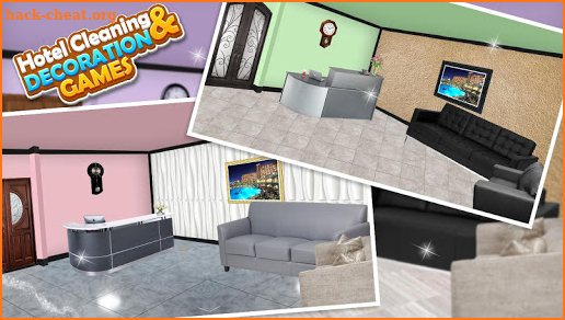 Hotel Cleaning & Decorating Game screenshot