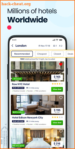 Hotel Discounts screenshot