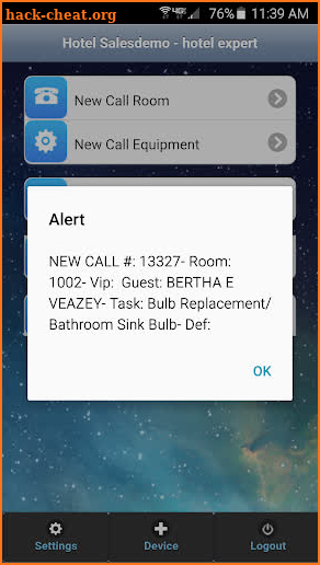 Hotel Expert Mobile screenshot