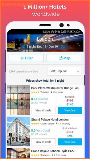 Hotel Offers - Booking deals from 5$ screenshot