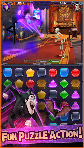Hotel Transylvania: Monsters! - Puzzle Action Game screenshot