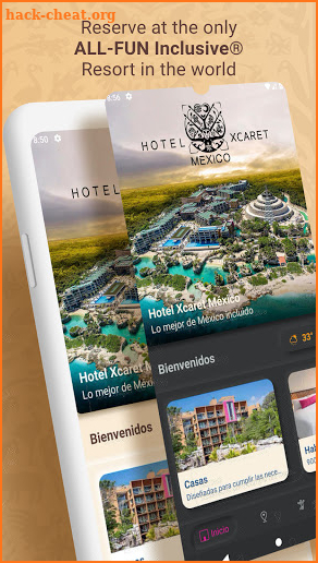 Hoteles Xcaret screenshot
