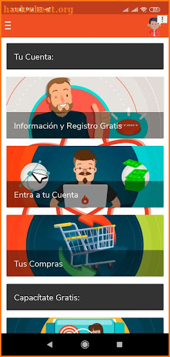 Hotmart Afiliados y Productores screenshot