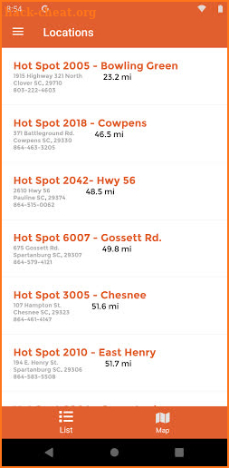 Hotspot Rewards Spot screenshot