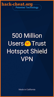 Hotspot Shield Free VPN Proxy & Wi-Fi Security screenshot