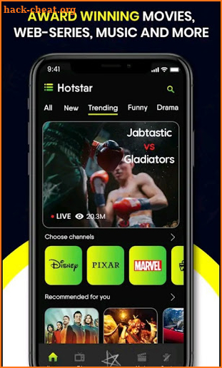 Hotstar Cricket, Hotstar Live - Hotstar Show Guide screenshot