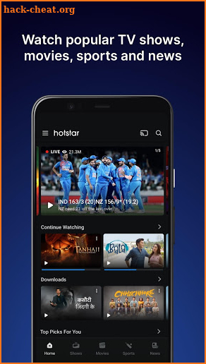 Hotstar – Dream11 IPL 2020 Live, Movies, TV Shows screenshot