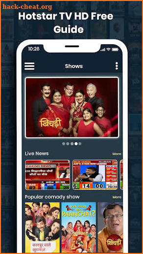 Hotstar - Hotstar Live Cricket TV Streaming Guide screenshot
