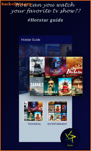 Hotstar Live Cricket TV Show , HD Movies Guide screenshot