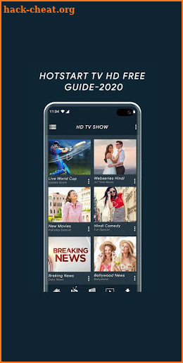 Hotstar Live TV HD Shows Guide For Free screenshot