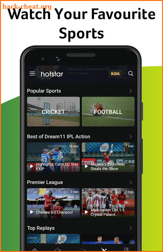 Hotstar Live TV Show - Free IPL Live Guide screenshot