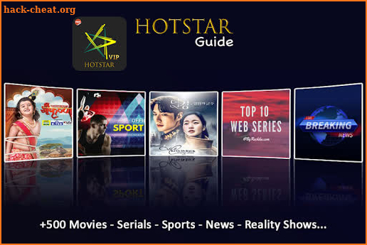 Hotstar Live TV Show - Hotstar Cricket Show Guide screenshot