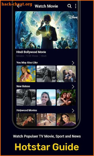 Hotstar Live TV Shows - Free Movies Tips screenshot