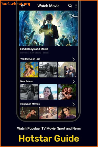 Hotstar Live TV Shows - HD Movies Free VPN Guide screenshot