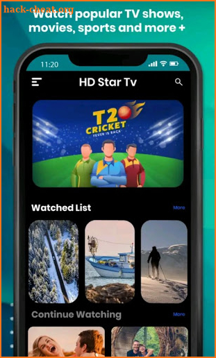Hotstar VIP - Live HD TV Movies Live Cricket Tips screenshot