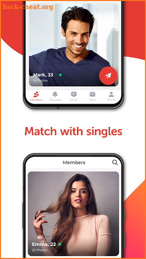 Hotti: chat, meet and date singles screenshot