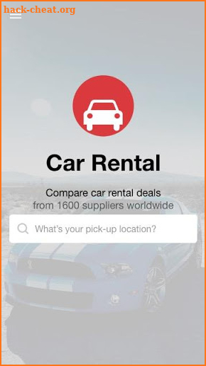 Hotwire Car Rental APP - Best Price Comparison screenshot