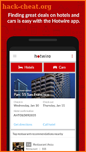Hotwire Hotel & Car Rental App screenshot