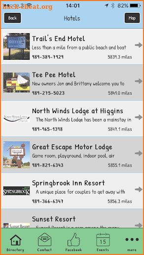Houghton Lake App screenshot