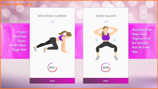 Hourglass Figure Body Workout screenshot
