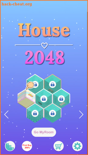 House 2048 screenshot