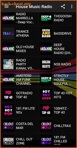 House & Dance music screenshot