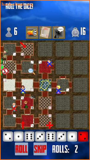 House Arrest  detective board game screenshot