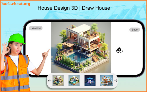 House Design 3D | Draw House screenshot