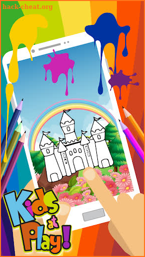 House Paint & Castle Tower Color screenshot
