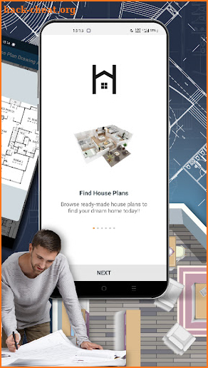 House Plan Drawing Creator App screenshot