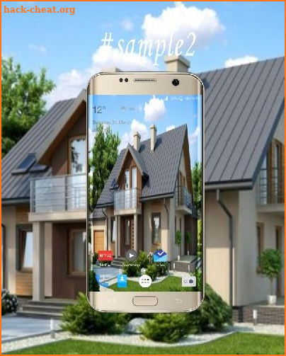 House roof model design screenshot