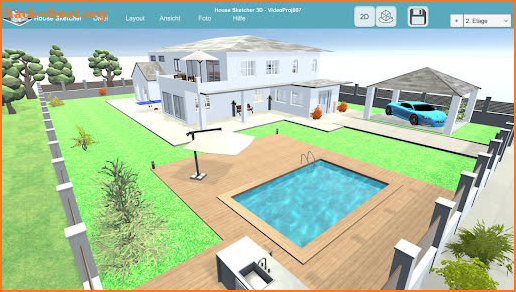 HOUSE SKETCHER | 3D FLOOR PLAN screenshot