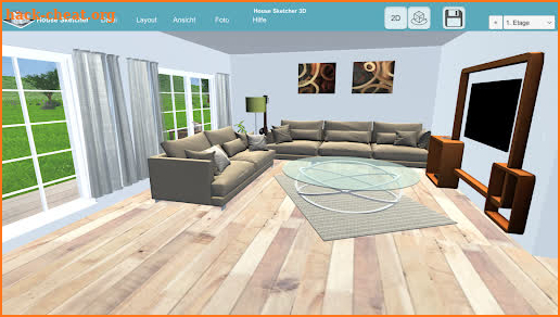 HOUSE SKETCHER | 3D FLOOR PLAN screenshot