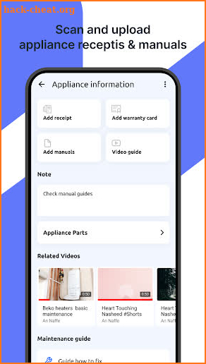 Housed: Home Maintenance App screenshot