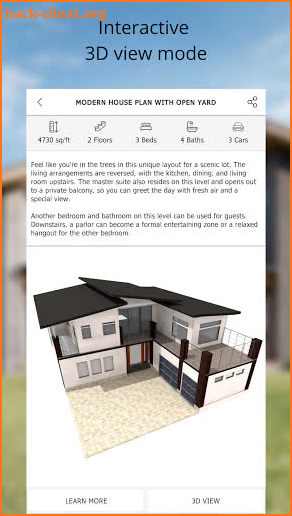 Housee: Modern House Plans, Floor Plans & Designs screenshot