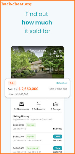 HouseSigma Canada Real Estate screenshot