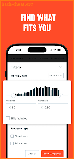 HousingAnywhere screenshot