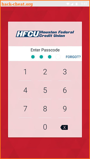 Houston Federal Credit Union screenshot